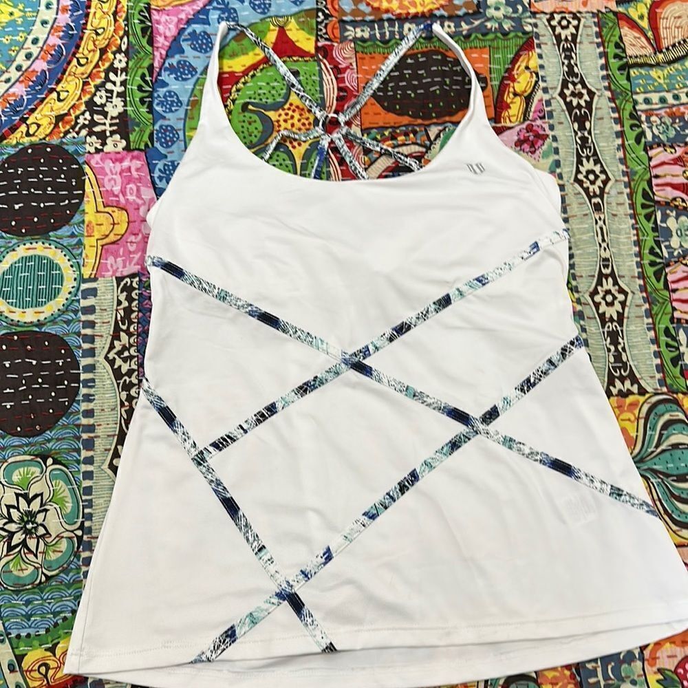 NWT Venus Williams Eleven athletic Trapeze tank top tennis women's size M